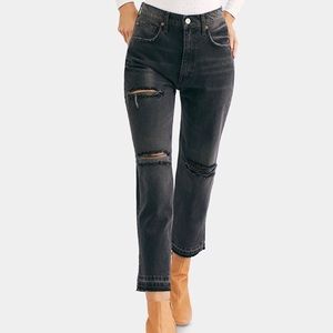 ✨HP✨Free People rugged black jeans women’s size 30